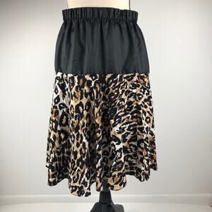 Nina Piccalino animal print vintage skirt  Size 11